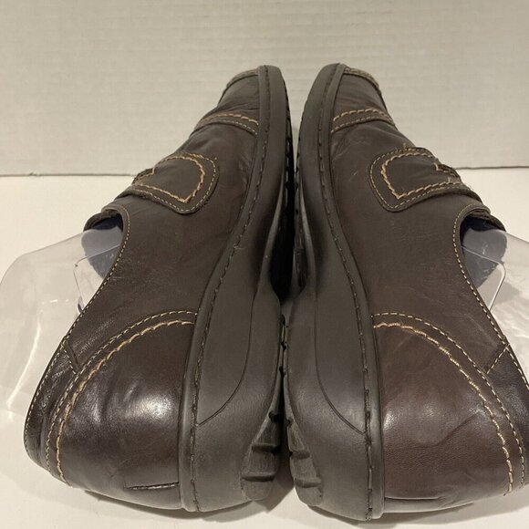 Spring Step Confetti Leather Slip On Shoes Loafer Women 9 / 39 Brown Monk Strap - Picture 8 of 12